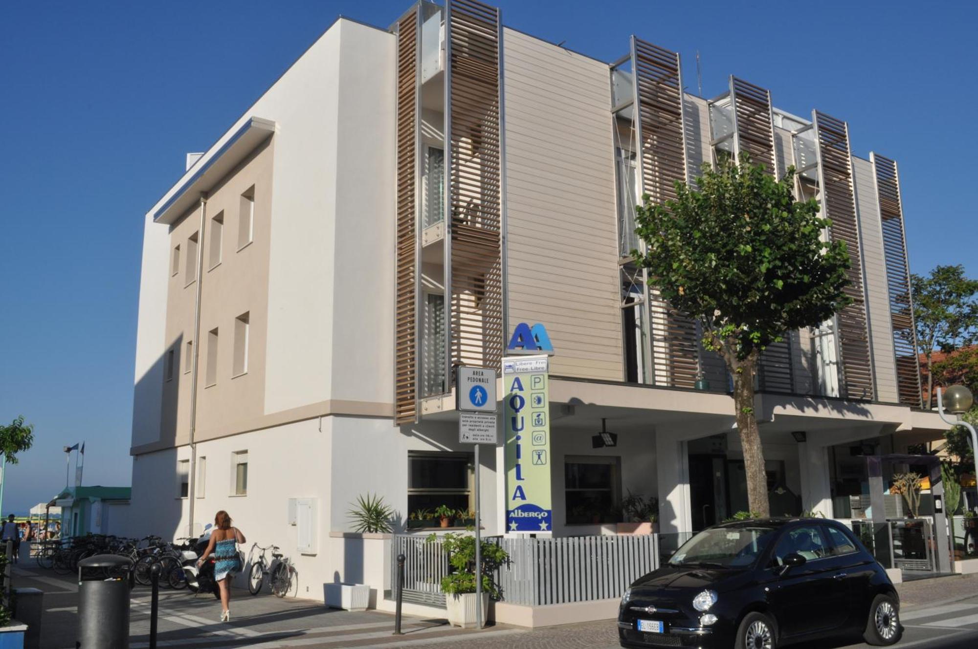 Albergo Aquila Rimini Esterno foto